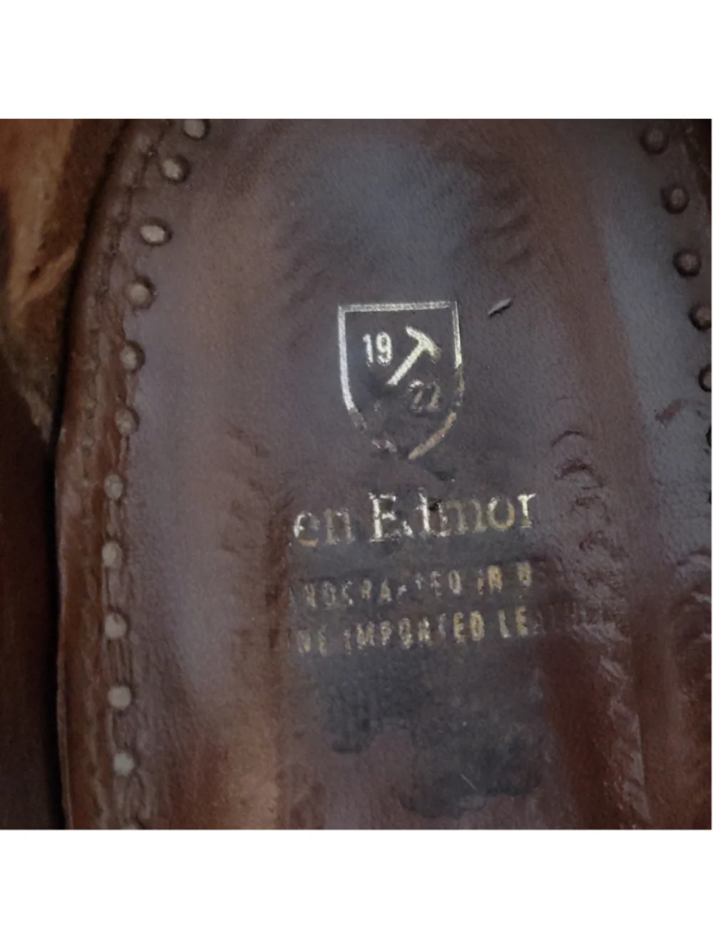 Men's Allen Edmonds Brown Leather Loafers & Slip-Ons Size 10
